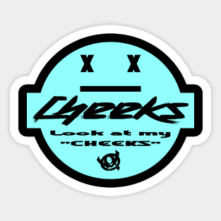 Cheeks Sticker